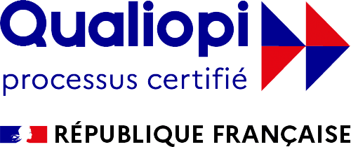 Logo Qualiopi processus certifié par la république française