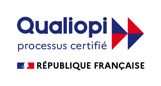 Logo Qualiopi processus certifié par la république française